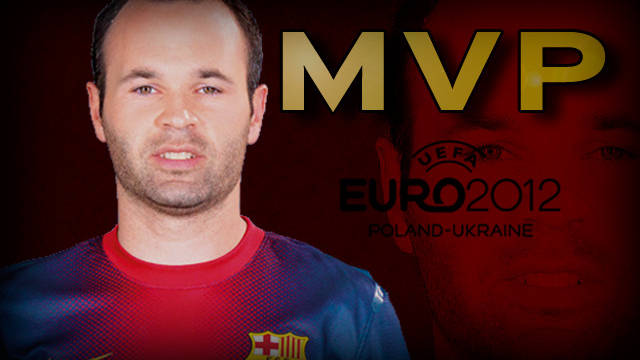 Iniesta xuất sắc nhất EURO 2012 Iniesta xuất sắc nhất EURO 2012